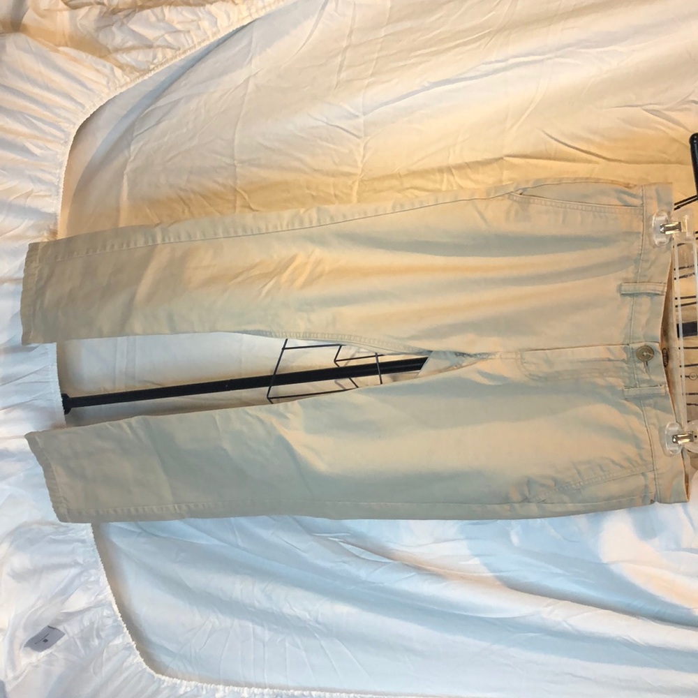 Old navy slim fit uniform khakis